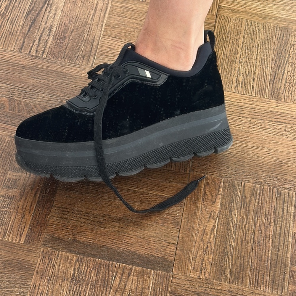Prada platform sneakers